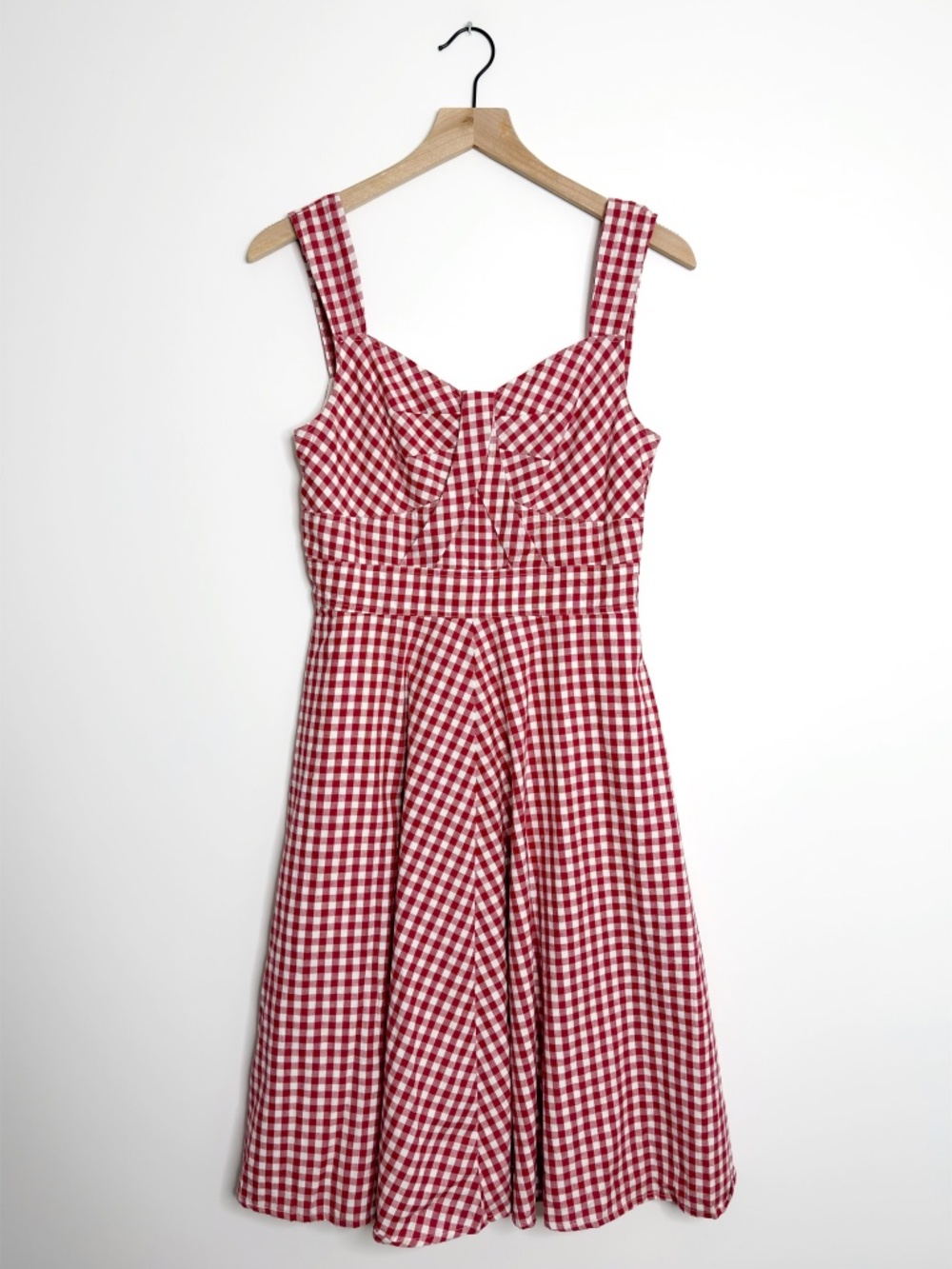 eShakti Gingham Cotton Dress